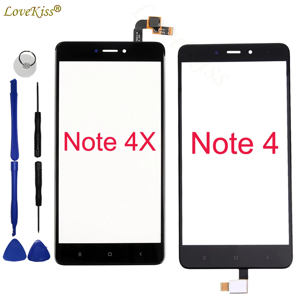 Передняя Сенсорная панель Redmi Note 4X для Xiaomi 4 Note4 Note4X сенсорный экран TP ЖК дисплей
