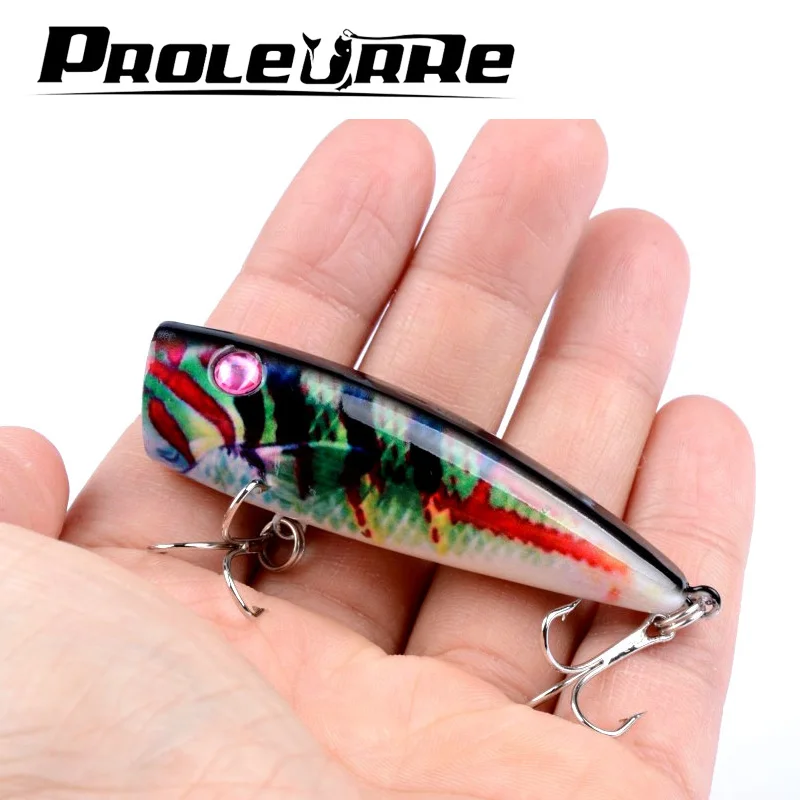 1 шт. воблеры Topwater приманка для рыбной ловли Pescara плавающие попперы приманки 4