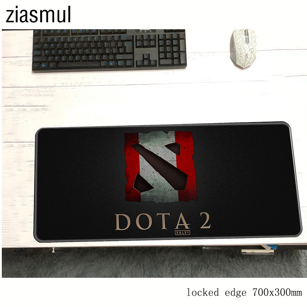 Dota 2 коврик для мыши 700x300x3 мм коврик для мыши на мышь Notbook компьютерная мышь коврик популярный игровой padmouse геймер для ноутбука коврик для