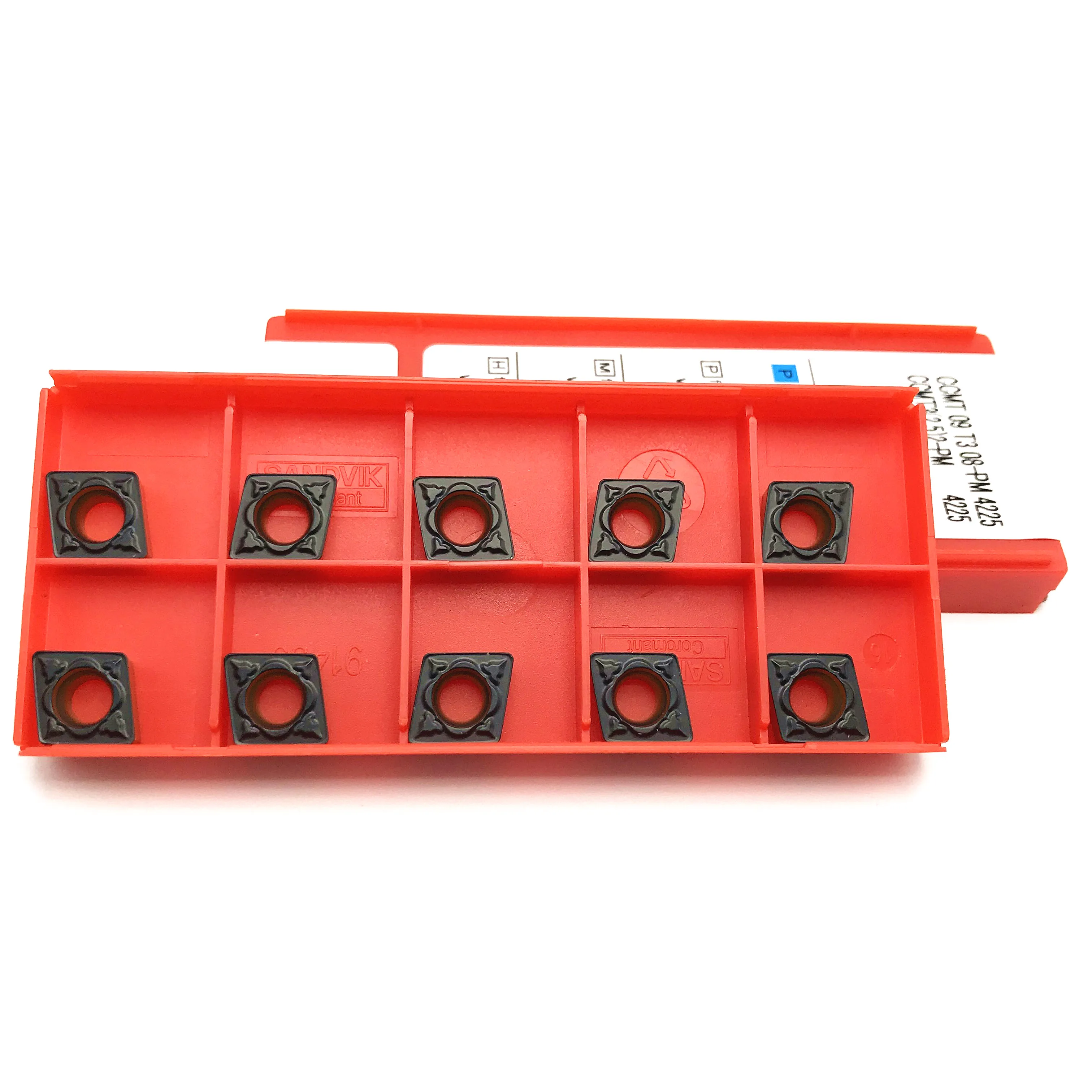 

20PCS internal turning tool CCMT09T308 PM4225 ccmt 3 (2.5) 2 carbide insert high quality CNC lathe tool turning blade