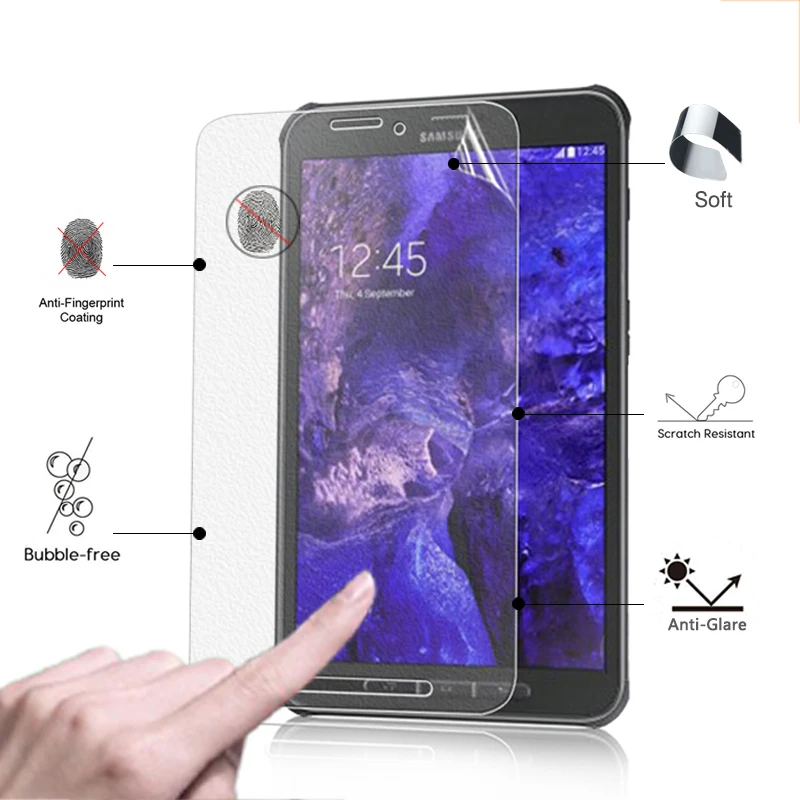 

Premium Anti-Glare Protective Matte Film For Samsung Galaxy Tab Active SM-T360 8.0" tablet Anti-Scratches Screen Protector films