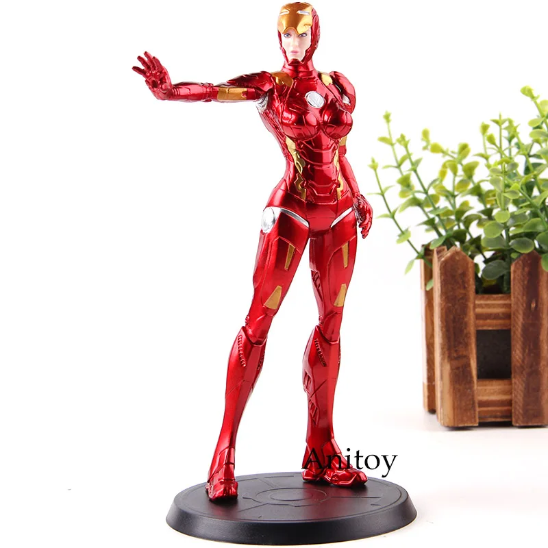 

X FACTION Iron Lady MK8 Iron Man Girl Ver. PVC Marvel Avengers Action Figure Collection Model Toys
