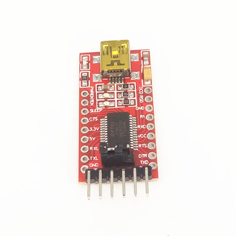 10 шт./лот FT232RL FT232 FTDI USB 3 V 5 к TTL последовательному адаптеру модуль мини порт|usb 3.3v|usb