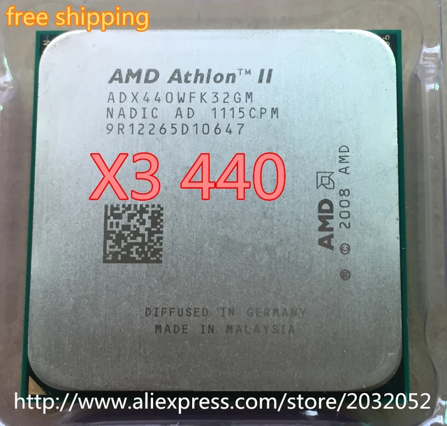 amd athlon x3 440