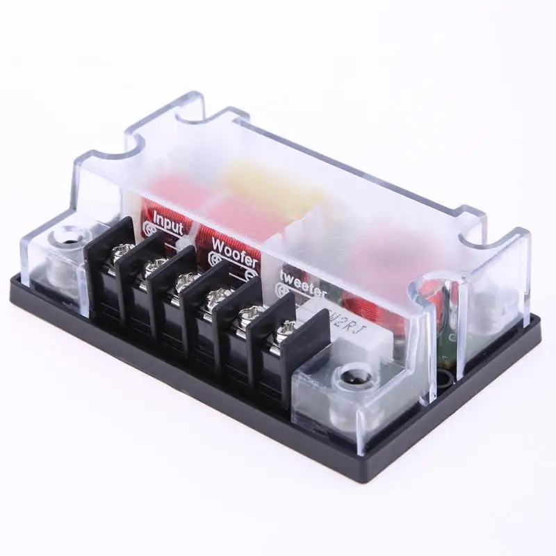 2 шт. автомобильный полосный аудио динамик Частотный разделитель сабвуфер