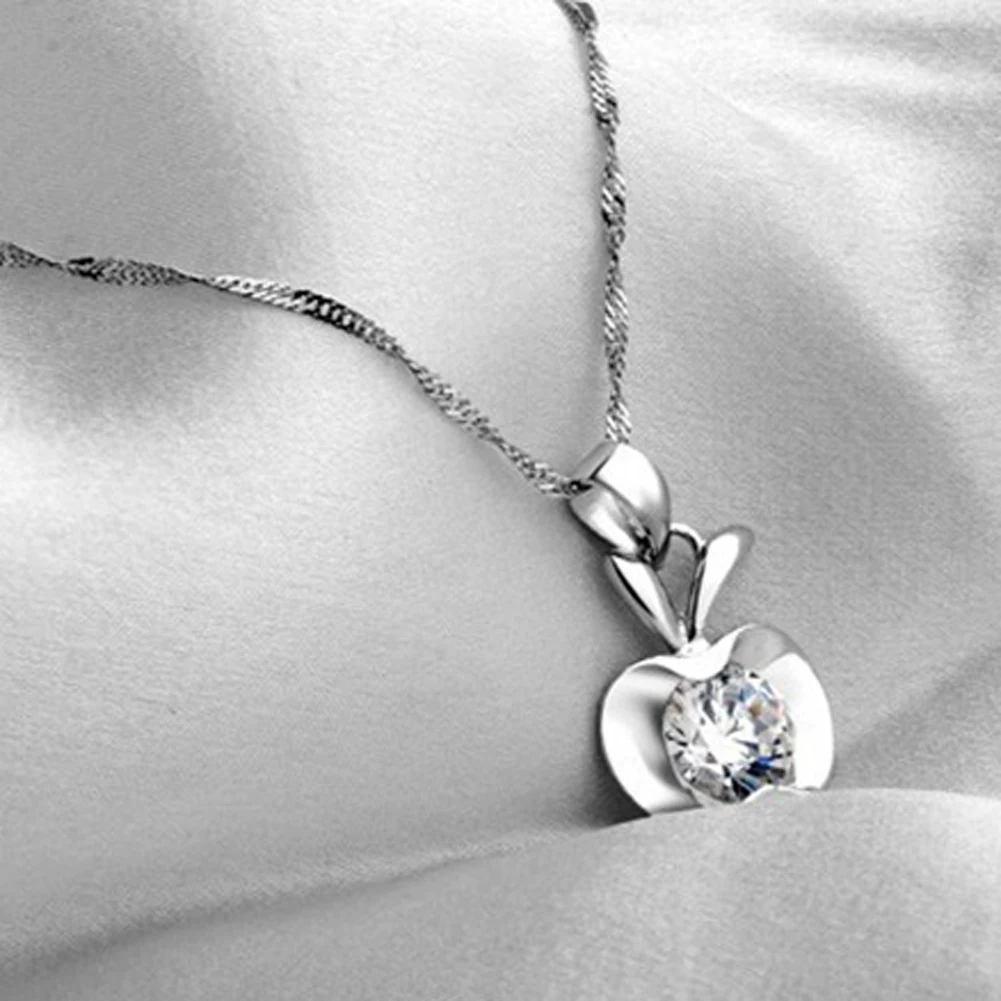 1 шт. Kawaii Для женщин леди девушки серебряные Цвет ключицы очарование небольшой