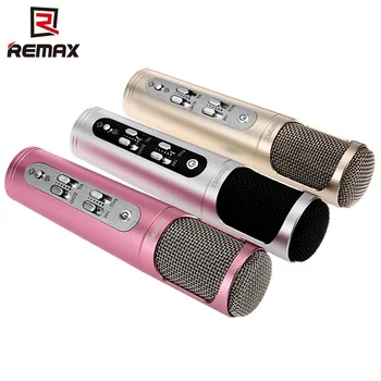

Original REMAX DC 5V Microphone Noise-canceling Singing Tool Suitable for KTV Meeting Support IoS Android Smartphone and PC K02