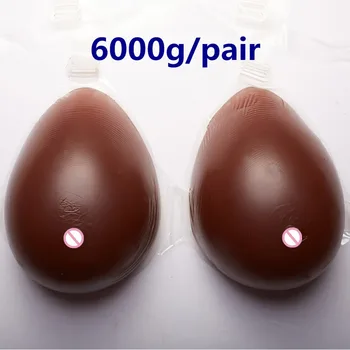 

Crossdresser Artificial Boobs 6000g/pair Huge Breast Form Silicone Breast Prosthesis Drag Queen Transgender Fake Breast