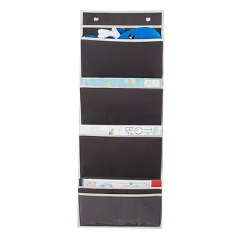 

Hanging Wall Organizer, Hanging File Folders Wall Mount/Over The Door Office Supplies Storage Mail Organizer For Notebooks,Pla