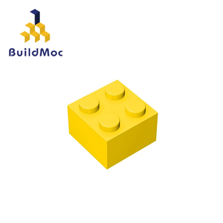 BuildMOC 6223 35275 3003 2x2 Technic changever Catch для строительных блоков части DIY развивающие творческие подарочные игрушки