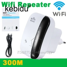 Kebidu беспроводной N Wi-Fi ретранслятор 802.11N/B/G сетевой маршрутизатор 300 Мбит/с расширитель диапазона сигнала антенны Усилитель для предприятия ЕС/США