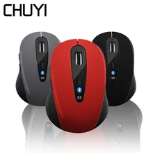 CHUYI Bluetooth 3,0 Беспроводная мышь мини эргономичная оптическая мышь 5D BT3.0 офисная компьютерная мышь игровая мышь для ПК геймер ноутбук