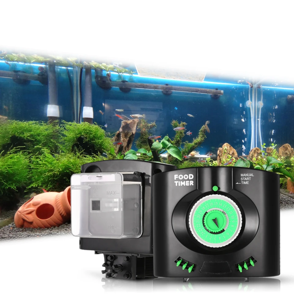 New Practical Fish Food Timer Automatic Fish Feeder 48 Times