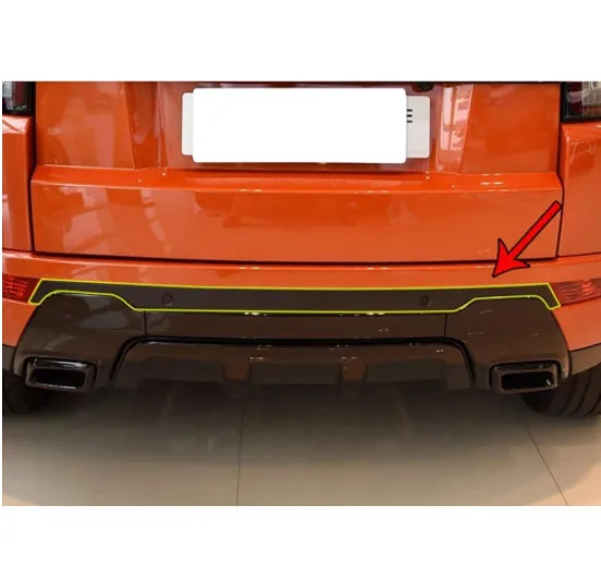 

Chrome Silver Rear Tail Door Decoration Strips Trim For Range Rover Evoque 2016 - 2017 Car Styling 1pcs