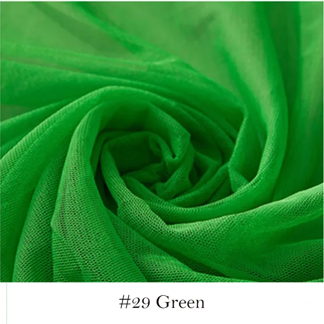 150cm Sheer Soft Tulle Fabric Nylon Net Fabric Plain Soft Net Fabric Available in Many Colors