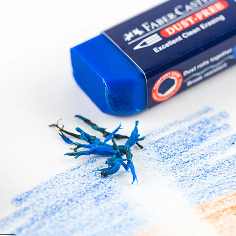 Ластик LifeMaster Faber Castell без пыли синий ластик специально разработанный для