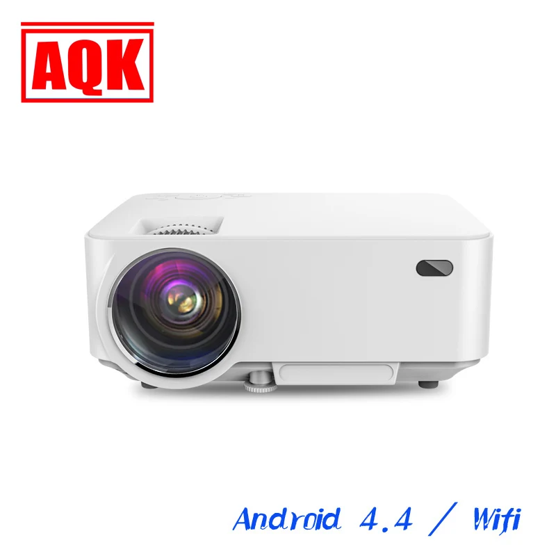 

2016 M1A Android projector WiFi Smart Proyector 1500lms 1080P lcd video Home theater 3D Full HD LCD Beamer for meeting