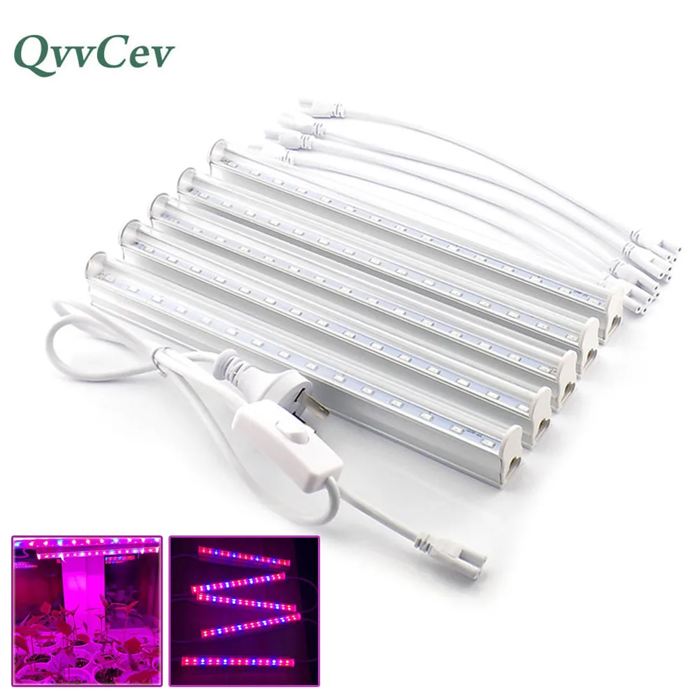 T5 30 Led Plant Grow Light Tube LED Growing Lights Tent Lamps for Plants Vegetable Flower