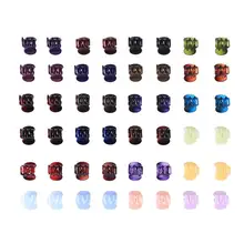 48 шт. заколки-Клипсы из смолы прочные заколки-крабы для волос