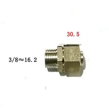

Fit 16mm/12mm OD/ID Hose x DN10 3/8" BSP Male Brass Quick Fit Hose Connector Pneumatic Fitting Coupler Union Air Adapter