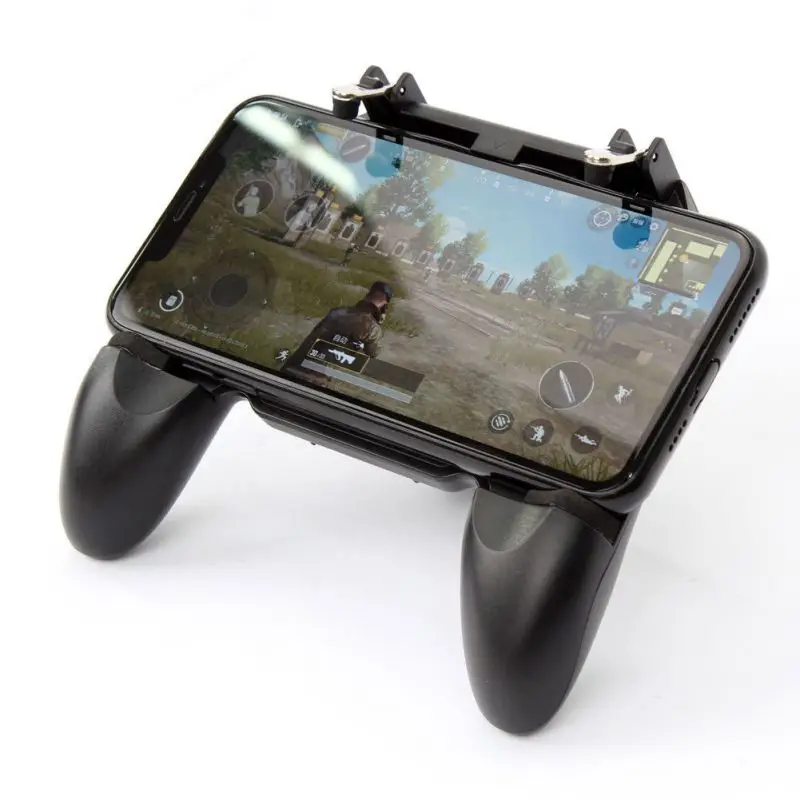 Super Practical Mobile Phone Game Console Control Handle W10 3-in-1 Game Grip Fire Trigge for PUBG Super Practical Mobile Phone Game Console Control Handle W10 3-in-1 Game Grip Fire Trigge for PUBG