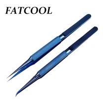 Микроскоп прецизионный титановый сплав Летающая линия отпечаток пальца Пинцет для ремонта медное кольцо инструмент для ремонта провода для ремонта мобильного телефона