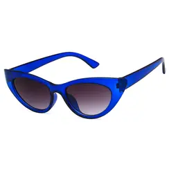 Унисекс Солнцезащитные очки Ретро Синий Серый привод праздник Овальный Неполяризованный UV1039