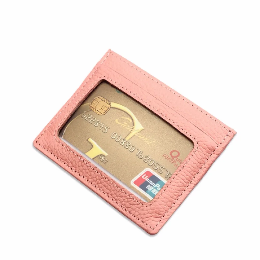 Artmi Fashion Women Card Holder Leather Slim Card Holders Women Card Case Mens RFID Blocking ...