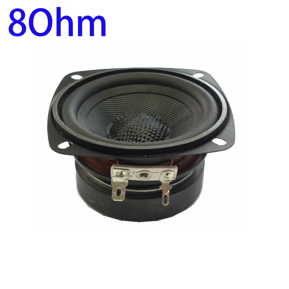 8Ohm Tenghong 1 шт. 3 дюймов портативная аудио Колонка 4Ohm 8Ohm 15 Вт стекловолокно влажной HIFI Bluetooth полный спектр динамик для компьютера рабочего стола - Цвет: 8Ohm