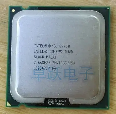 Оригинальный процессор Intel Core Q9450 четырехъядерный 2 66 ГБ 12 МБ LGA 775 бесплатная