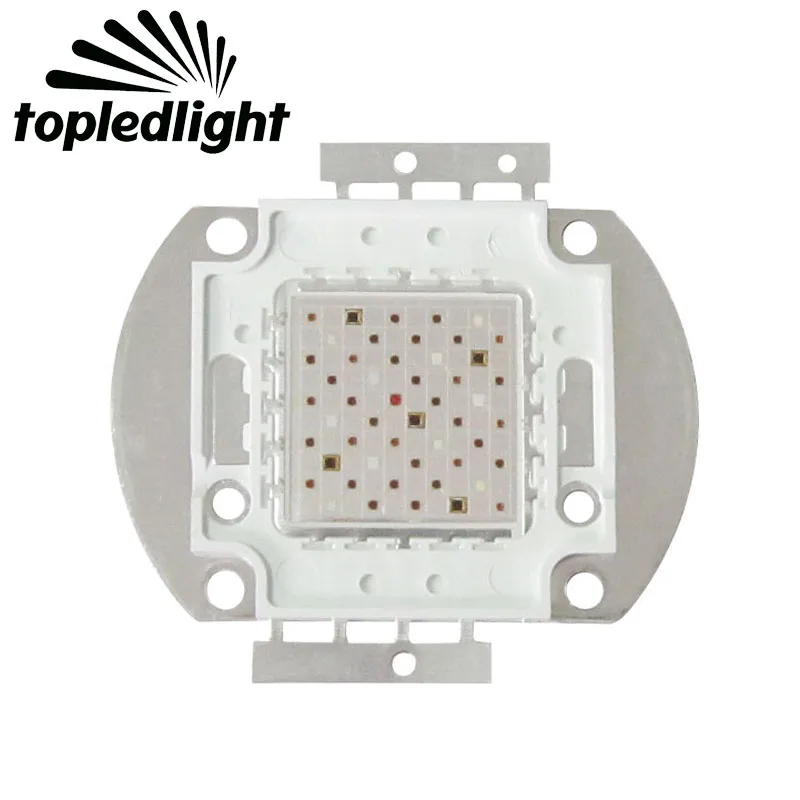 

Topledlight DIY LED Plant Grow Light 50W Chip Array Multiband 7-band Full Spectrum Led Lamp For Plant Seeding/Growing/Flowering