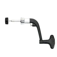 Средняя/большая металлическая спиннинговая Рыболовная катушка, ручка, складная качающаяся рука, рыболовное колесо, ручка-качалка, рыболовные аксессуары