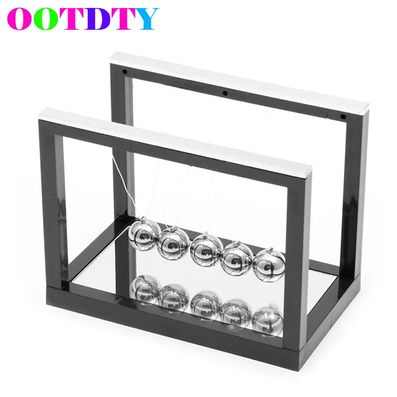 

Early Fun Development Educational Desk Toy Gift Newtons Cradle Steel Balance Ball Physics Science Pendulum APR11_10