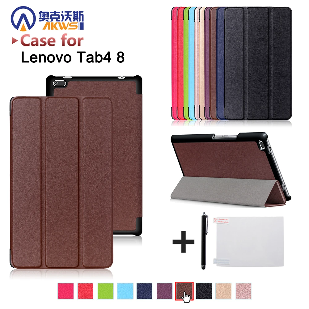Принципиально чехол для Lenovo Tab 4 tb 8504f 8504n 8 дюймов Планшеты (новинка 2017 Release)