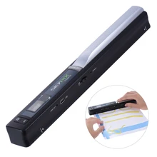TSN410 Portable Handheld Mobile Color Scanner Handyscan 900dpi Driver-free for Document Photo receipt Book Magzine