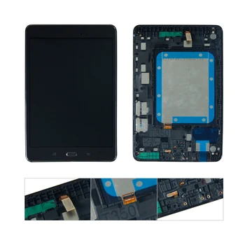

For Samsung Galaxy Tab A T350 SM-T350 Touch Screen Digitizer Sensor Glass LCD Display Panel Monitor Assembly Frame