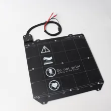 Prusa i3 MK3/MK3S 3d принтер MK52 кровать с подогревом 24V в сборе, N35UH магниты, силовой кабель, Термистор, текстильная втулка