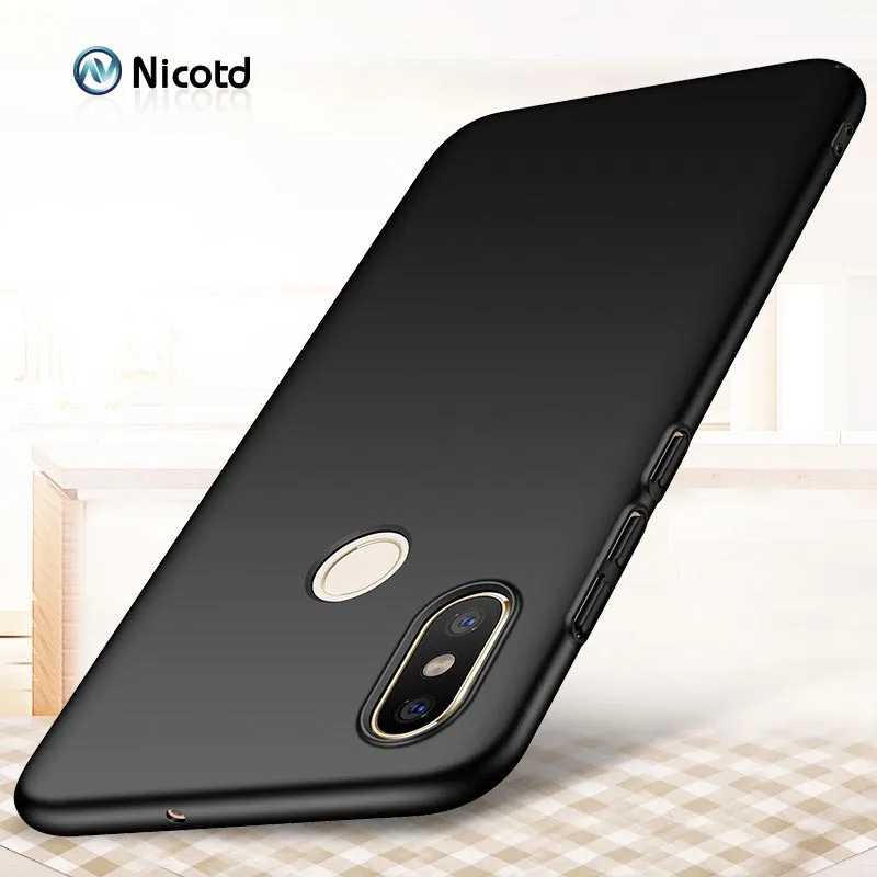Жесткий чехол для Xiaomi Mi 8 mi8 lite тонкий матовый защитный из поликарбоната задней