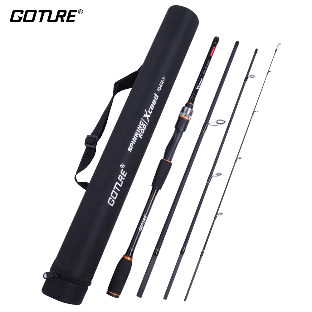 Goture Xceed спининг Baitcasting удочка из углеродного волокна MH/ч Мощность 1 98/2 м 4 раздел