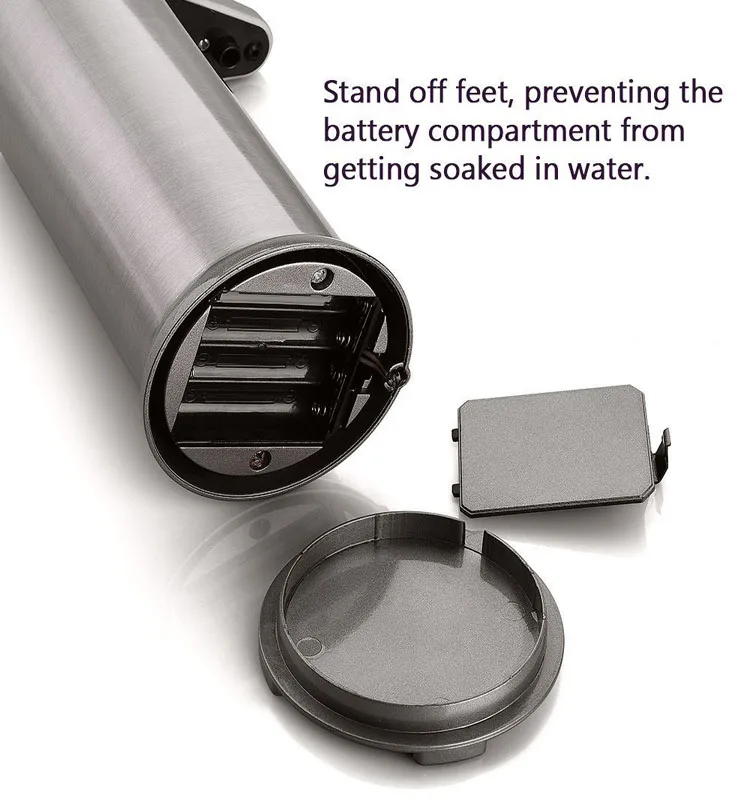 bathroom accessories stainless steel automatic soap dispenser