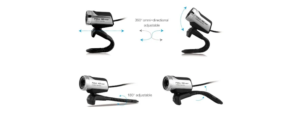 Ausdom AW615 1080p usb 2,0 hd веб-камера, компьютерная веб-камера era с микрофоном для ПК, ноутбука, веб-камера с драйверами