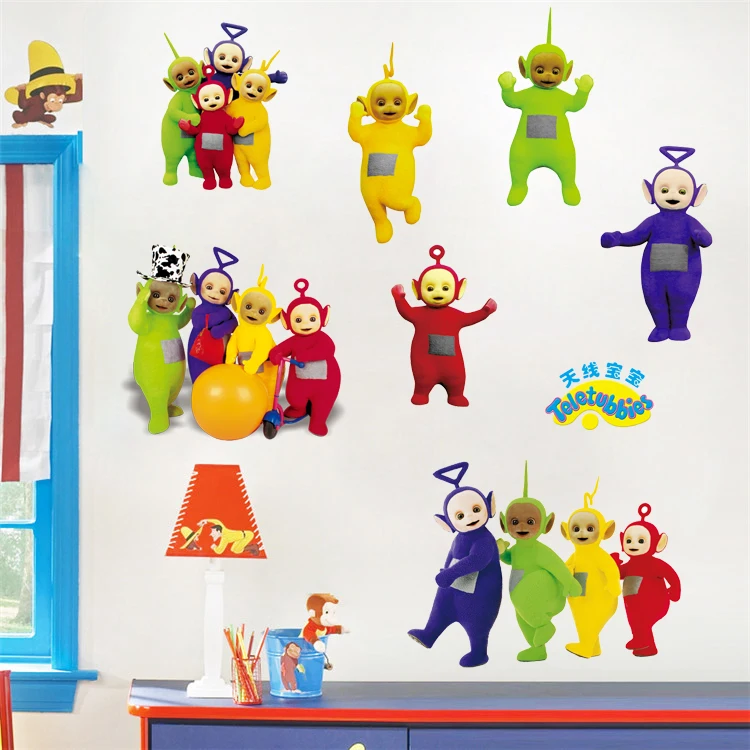 

Teletubbies Removable Wall Stickers Decal Kids Decor Art Mural Poster Free Shipping D223