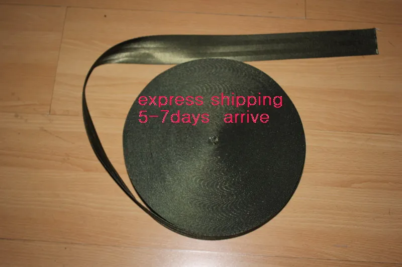 100 meters Roll Seat Belt bing Safety Strap OLIVE Color 4.8cm Wide 5
