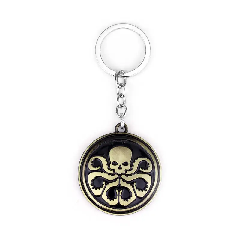 Marvel Agent of Shield Hail HYDRA автомобильный держатель для ключей из сплава подарок на
