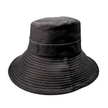 Г. однотонные Цвет плоским ведро шляпы для рыбалки для широкополая Рыбацкая шляпа Женская Повседневное складной в стиле хип-хоп Кепки gorras mujer новинка