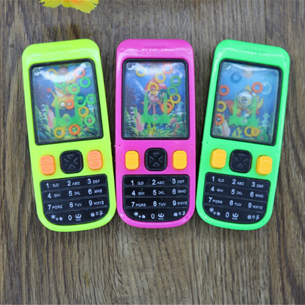 Anillo de juego intelectual con forma de teléfono móvil para niños, juguete de clásica de Lasso de agua de 10,5 Cm, 1 unidad, regalo divertido al azar|Chistes y bromas| - AliExpress