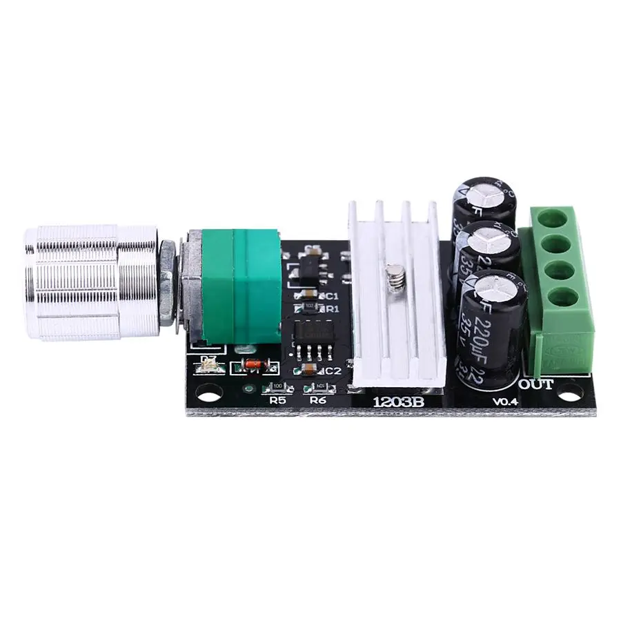 Горячая продажа ШИМ DC 6V 12V 24V 28V 3A Новый переключатель регулятора скорости