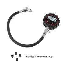 ЖК-дисплей цифровой датчик давления воздуха в шинах 200 фунтов/кв. дюйм Высокая точность барометры инструменты для мониторинга тестер для автомобилей, мотоциклов, велосипедов