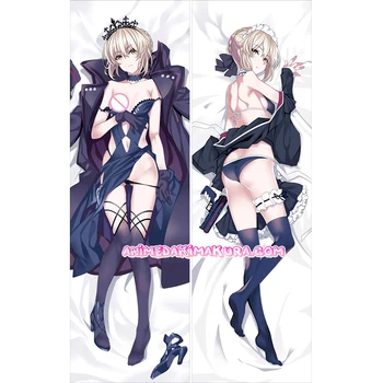 

Fate/Grand Order FGO Dakimakura Saber Arturia Pendragon Anime Girl Hugging Body Pillow Case Cover