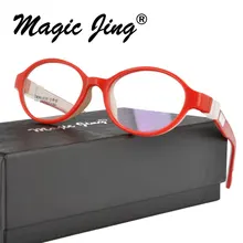 Модные оптические очки рамки дети TR90 Гибкая оправа для очков для детей фирменного дизайна очки для близорукости кадров для девочек 511